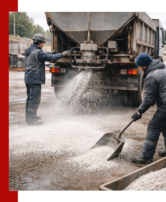 Доставка и продажа хлористого кальция в Хабаровске