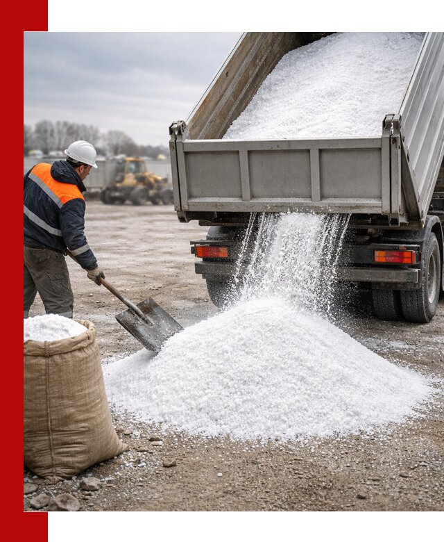 Поставка хлористого натрия оптом и в розницу в Хабаровске