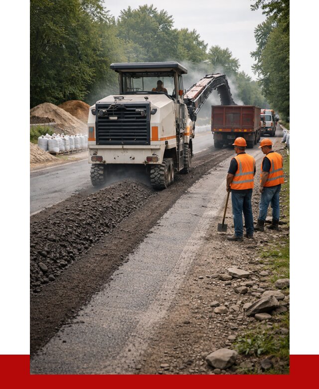 Фрезерованный асфальт в Хабаровске от 2263 р./куб. | ПРОНЕРУДХбр