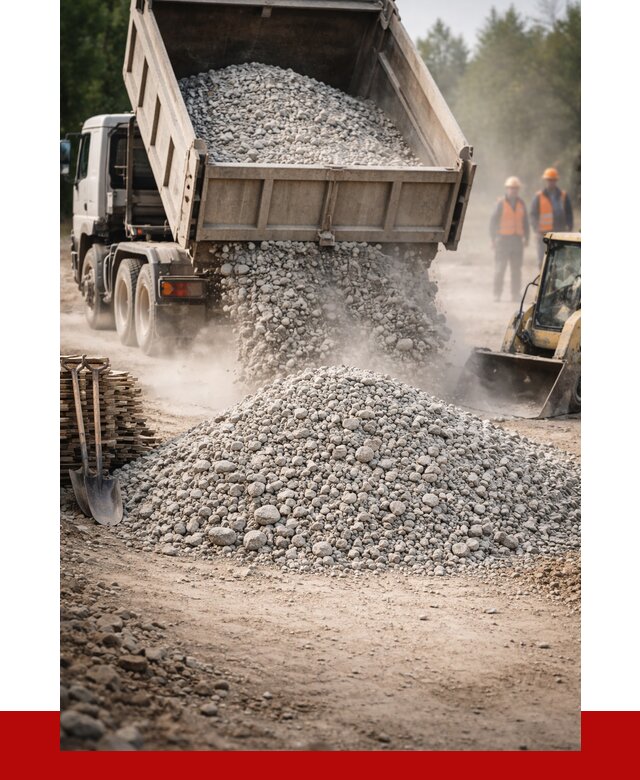 Купить дробленый бетон в Хабаровске от 1749 р./куб | ПРОНЕРУДХбр