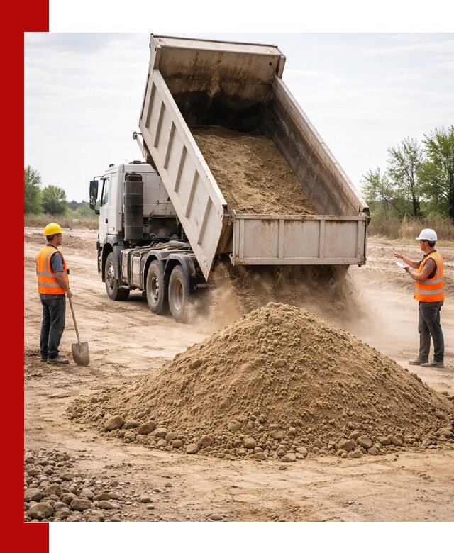 Доставка самосвалом 15 кубов в Хабаровске за город и по городу