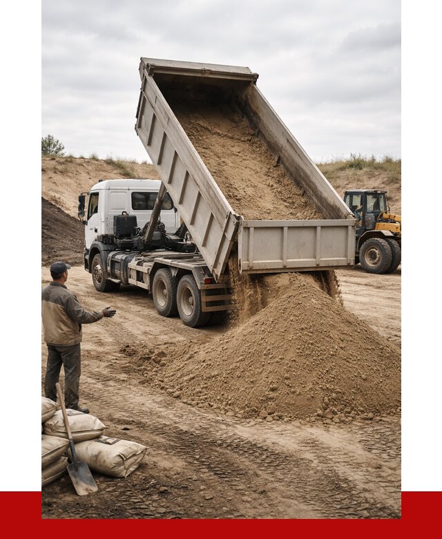 Доставка самосвалом 20 кубов в Хабаровске от 7716 р. | ПРОНЕРУДХбр