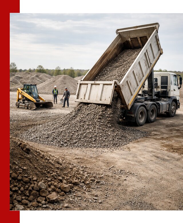 Доставка самосвалом 25 м³ в Хабаровске быстро и надежно