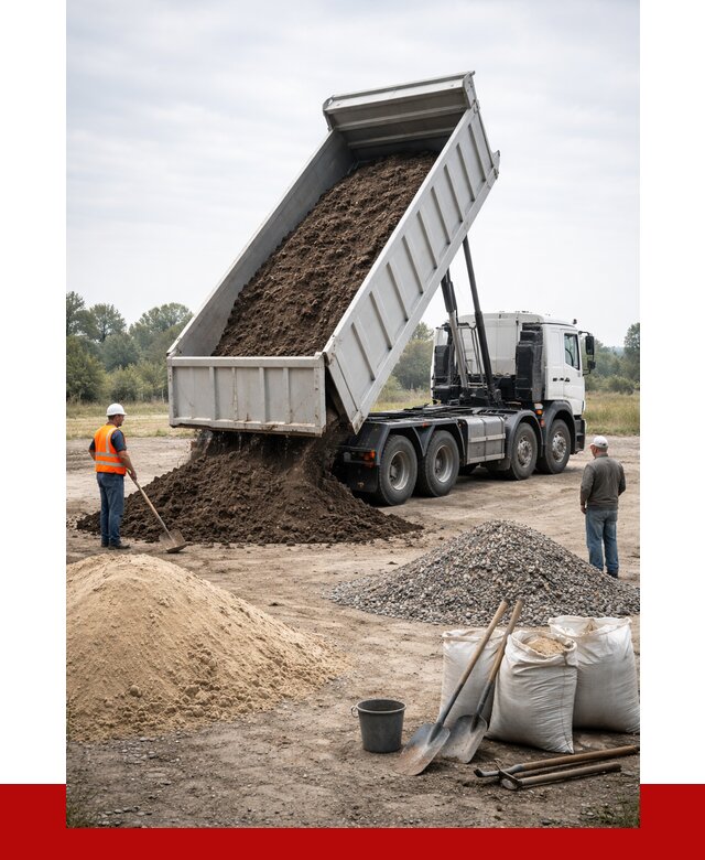 Доставка самосвалом 30 кубов в Хабаровске от 8745 р. | ПРОНЕРУДХбр