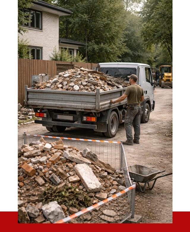 Вывоз строительного мусора с погрузкой в Хабаровске от 7716 р | ПРОНЕРУДХбр