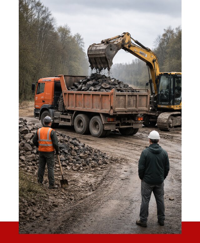 Вывоз асфальта в Хабаровске от 4630 р. самосвалом ПРОНЕРУДХбр