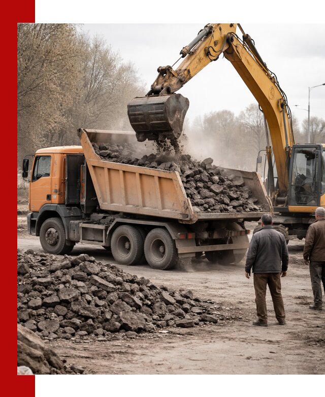 Вывоз асфальта и асфальтового покрытия в Хабаровске