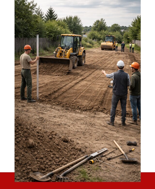 Планировка участка грунтом в Хабаровске от 4630 р ПРОНЕРУДХбр
