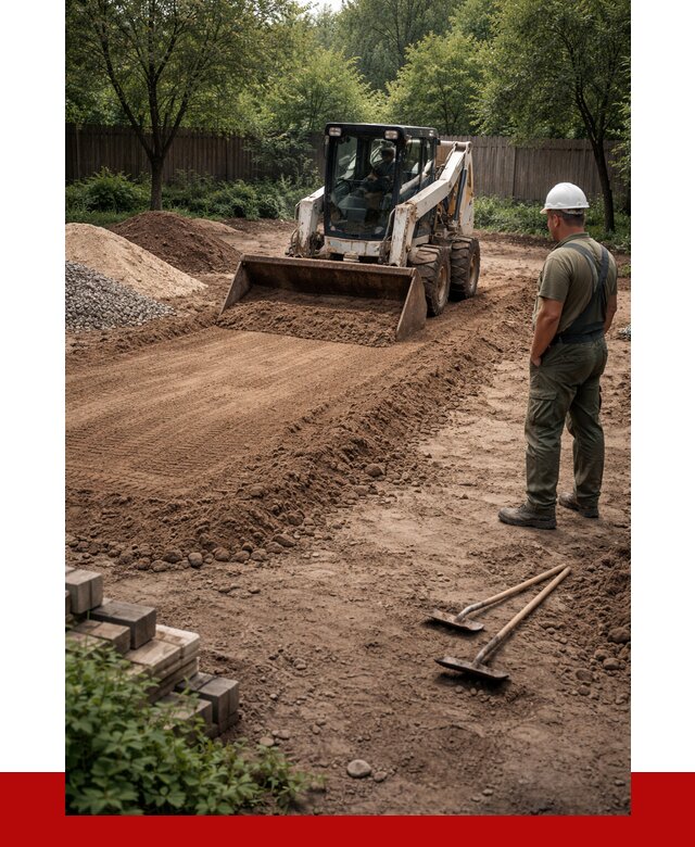 Выравнивание участка под ключ в Хабаровске от 3601 р. | ПРОНЕРУДХбр